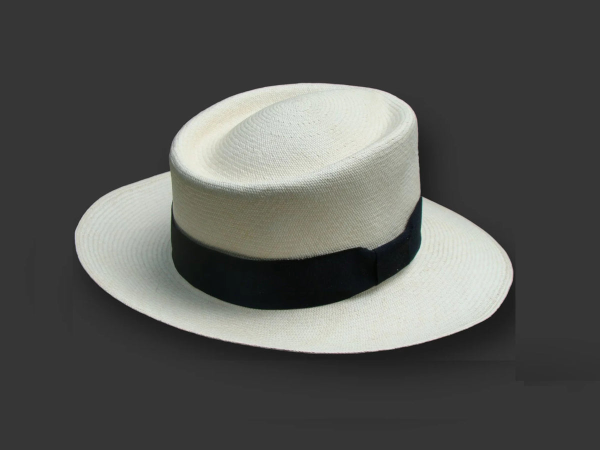 Panama Hat from Montecristi "Gambler" Fino