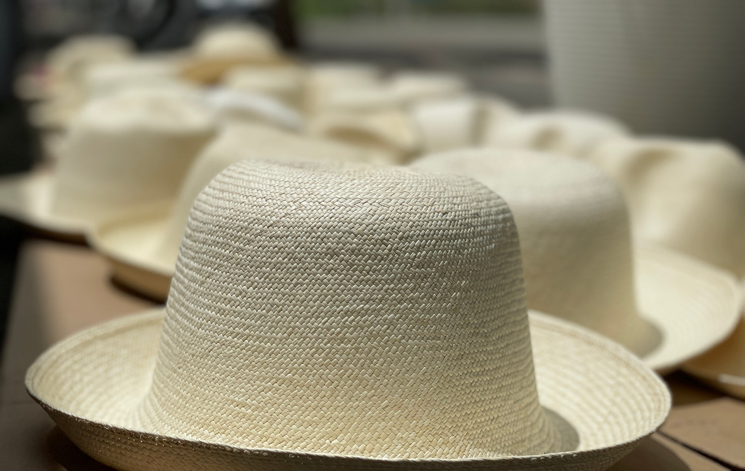Panama hats Montecristi