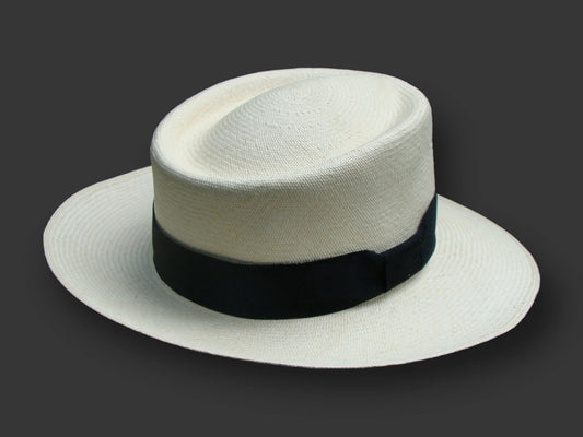 Panama Hat from Montecristi "Gambler" Fino