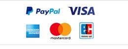 Logo with credit card provider