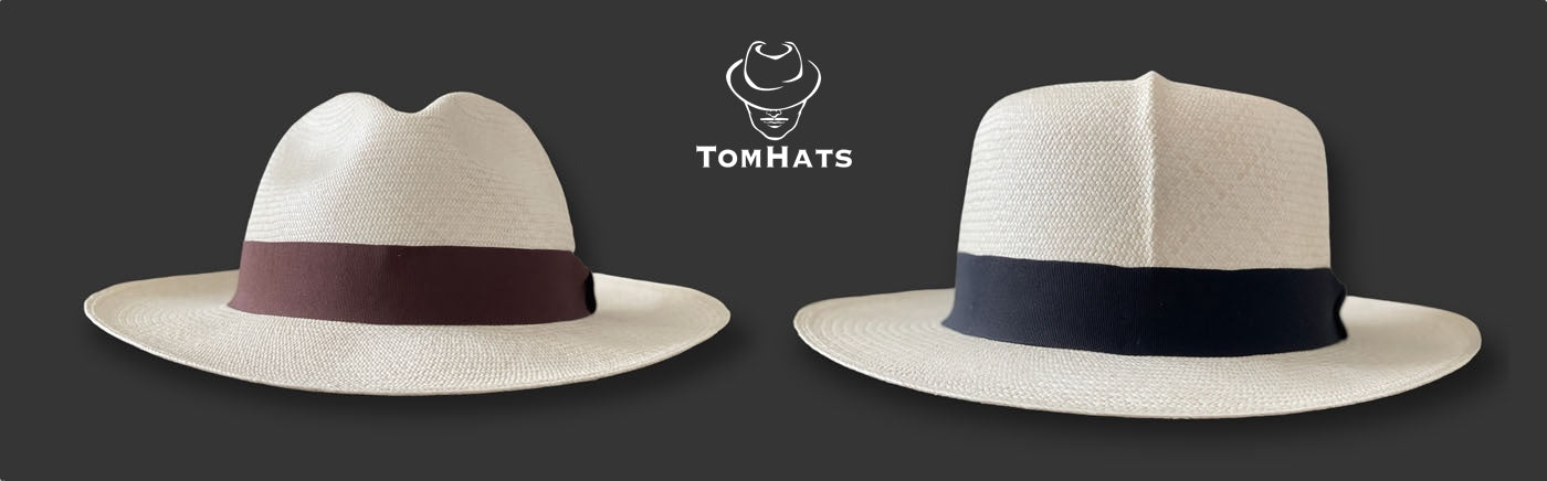 2 Panama hats made in MontecristiEcuador