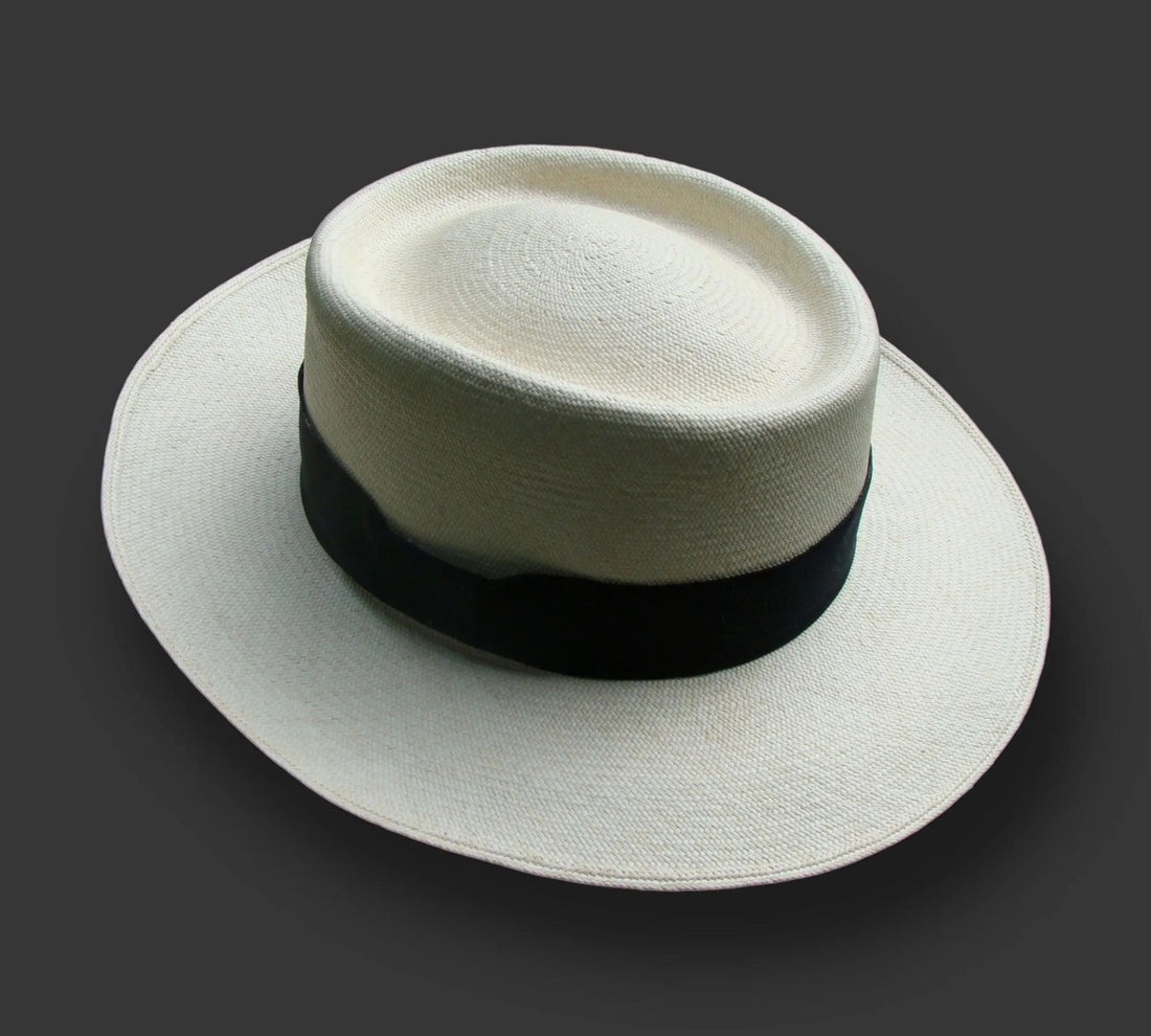 Panama Hat from Montecristi "Gambler" Fino - TomHats