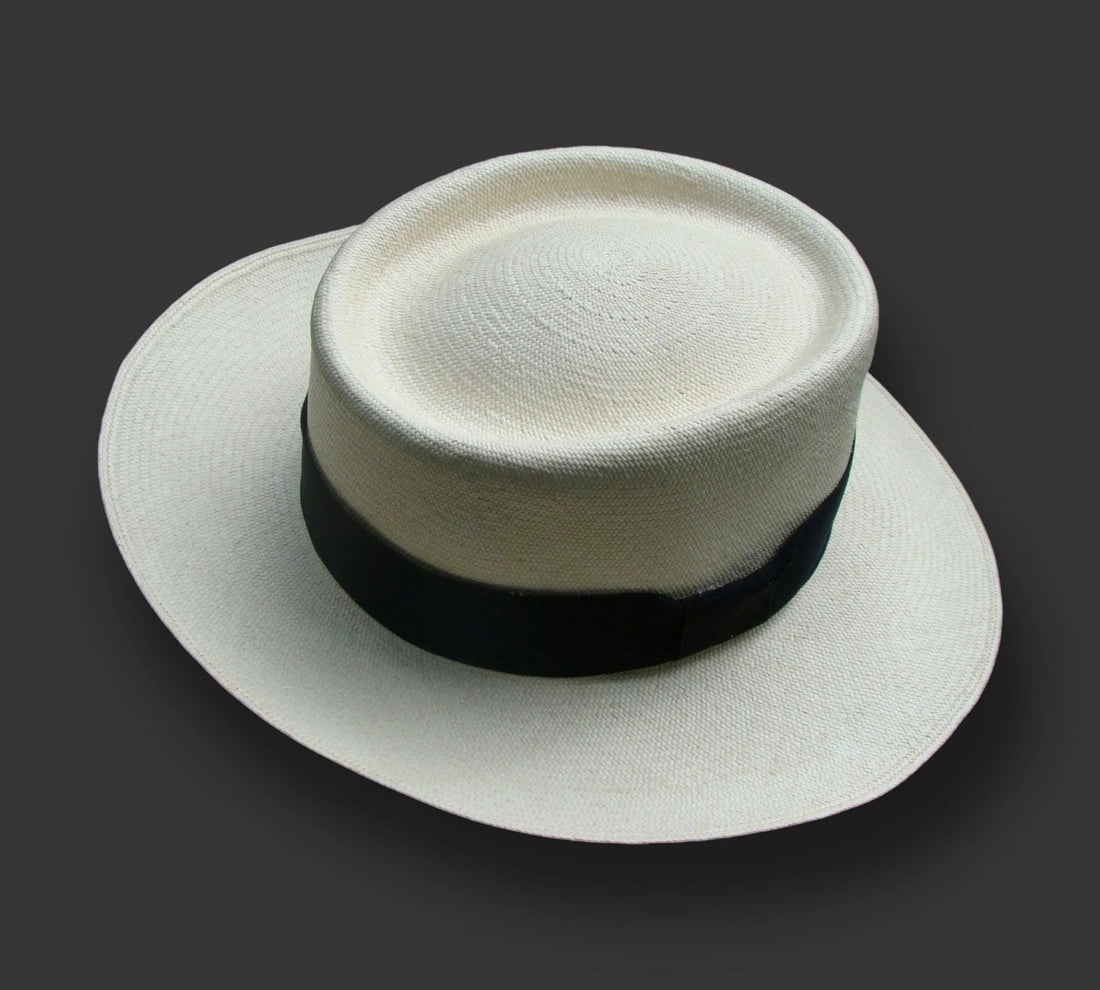 Panama Hat from Montecristi "Gambler" Fino - TomHats