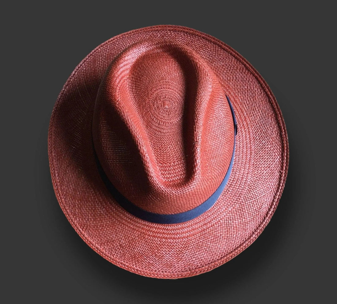 Panama Hat Montego red - TomHats