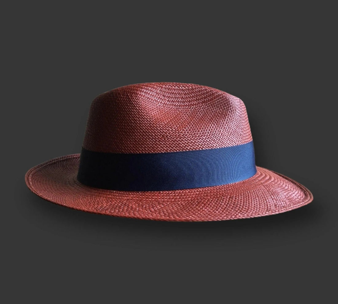 Panama Hat Montego red - TomHats