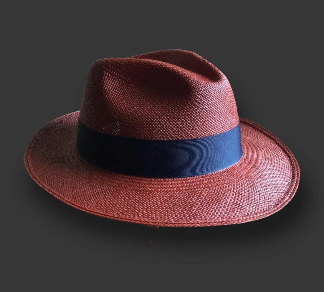 Panama Hat Montego red - TomHats